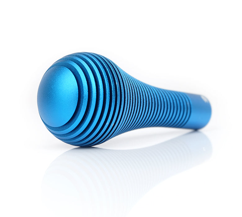 NRG Pommeau de levier de vitesse Dissipateur de chaleur Bubble Head Short Bleu