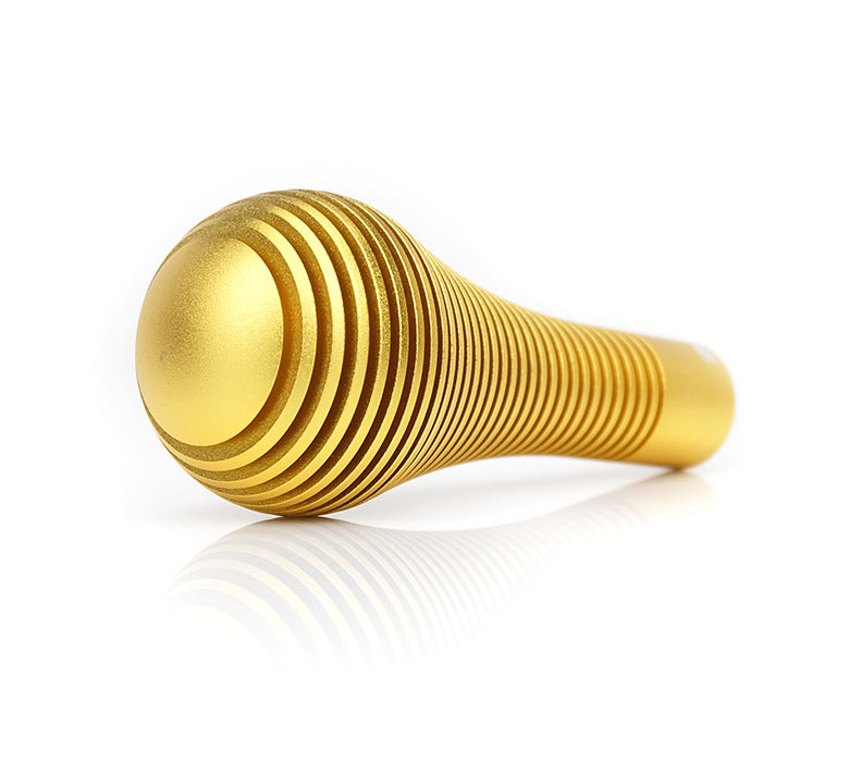 NRG Pommeau de levier de vitesse Dissipateur de chaleur Bubble Head Short Doré