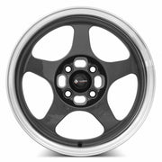 Vors SP1 15x7 4x108 (Custom Drill) Hyper Black Machine Lip