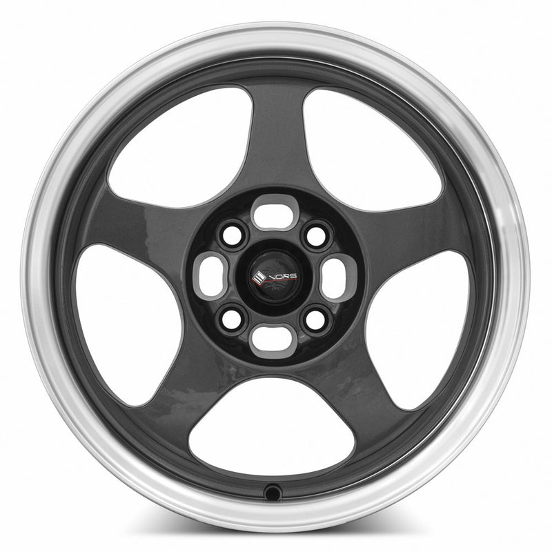 Vors SP1 15x7 4x98 (Custom Drill) Hyper Black Machine Lip