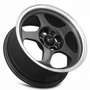 Vors SP1 15x7 4x100 Hyper Black Machine Lip