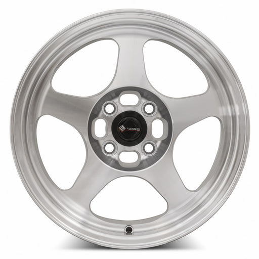 Vors SP1 15x7 4x98 (Custom Drill) Silver Machine Face Lip