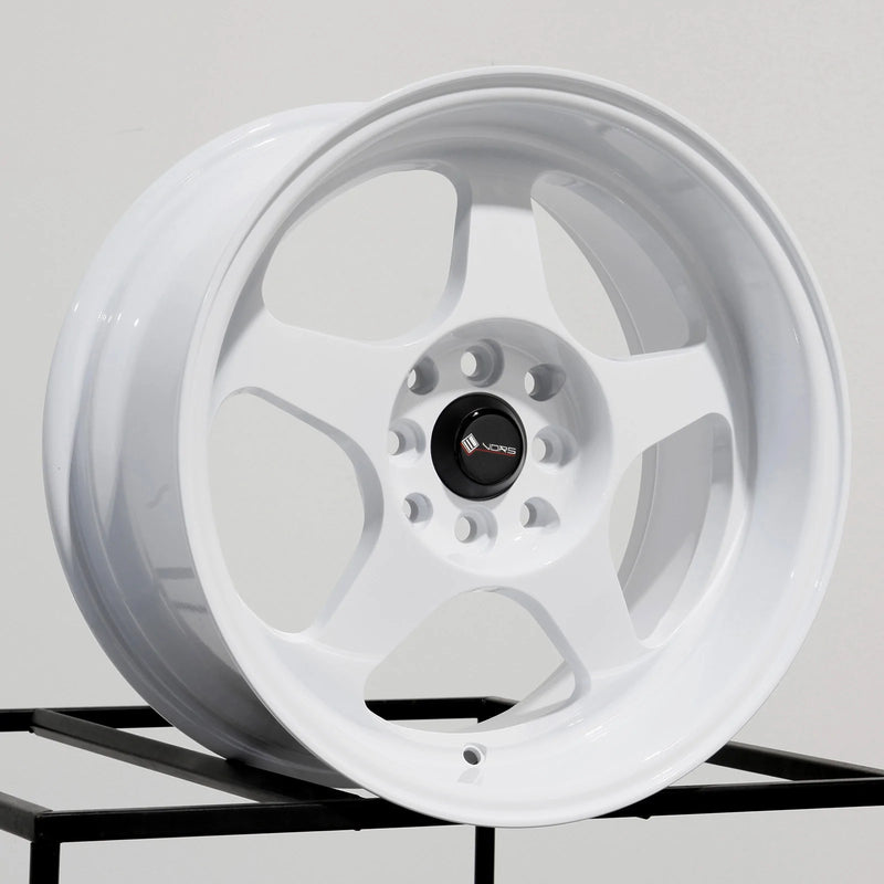 Vors SP1 16x8 4x108 (Custom Drill) All White