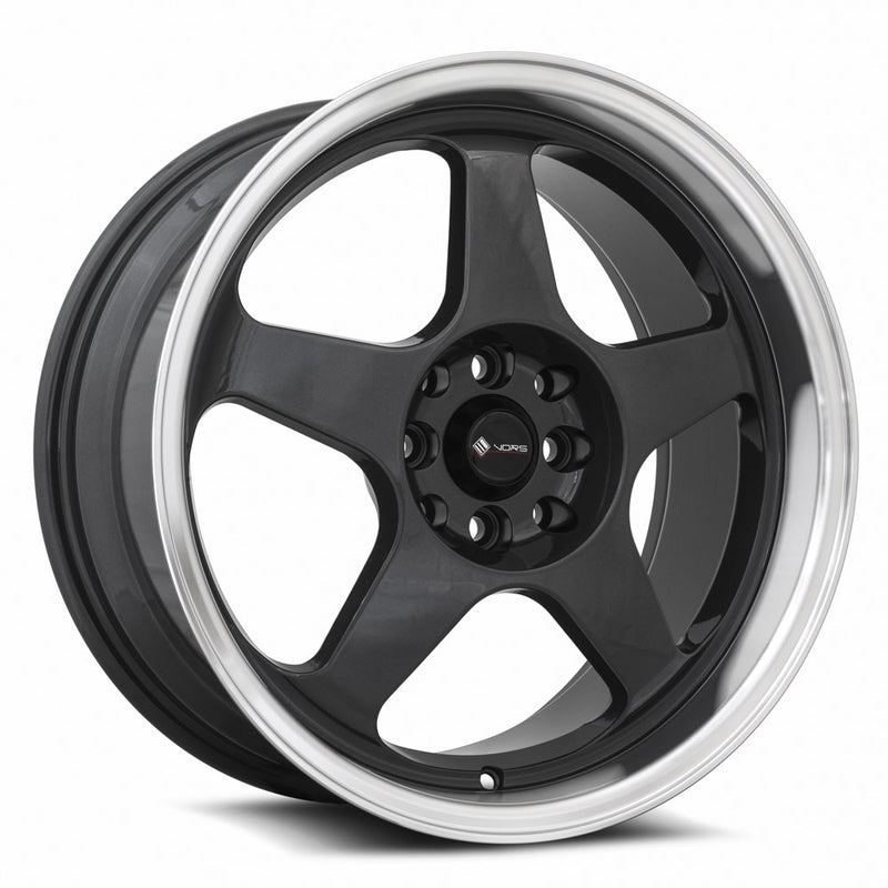 Vors SP1 17x8 4x100 Hyper Black Machine Lip