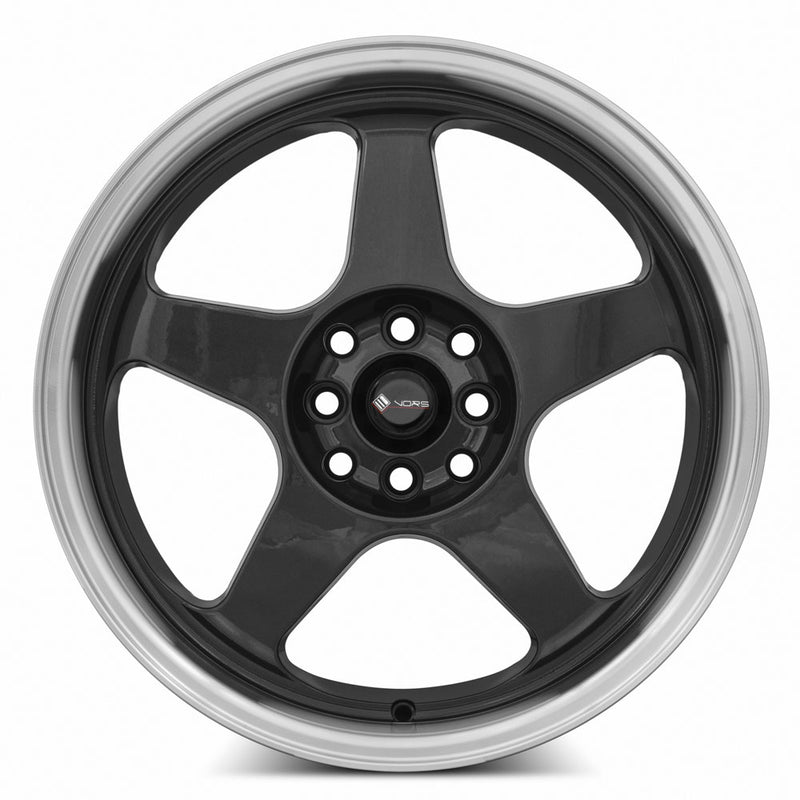 Vors SP1 17x8 5x112 (Custom Drill) Hyper Black Machine Lip
