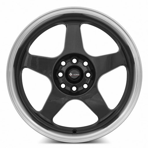 Vors SP1 17x8 5x112 (Custom Drill) Hyper Black Machine Lip