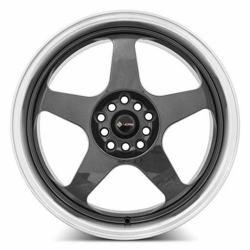 Vors SP1 18x8 5x108 (Custom Drill) Hyper Black Machine Lip