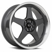 Vors SP1 18x8 5x110 (Custom Drill) Hyper Black Machine Lip