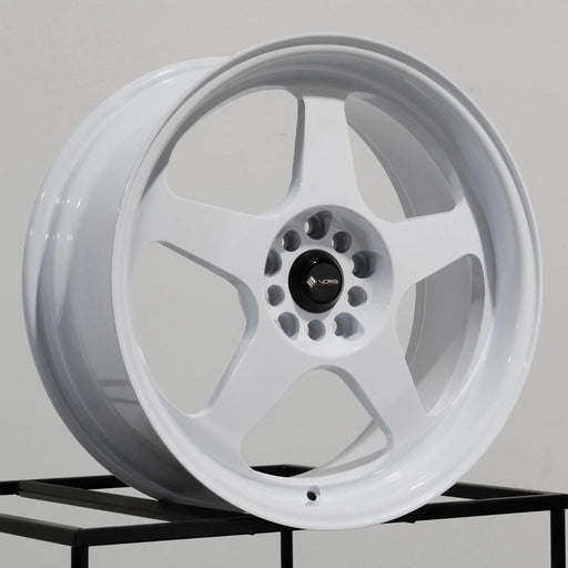 Vors SP1 17x8 5x108 (Custom Drill) All White