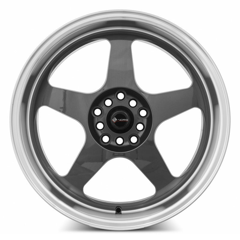 Vors SP1 18x9 5x112 (Custom Drill) Hyper Black Machine Lip