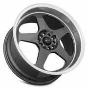 Vors SP1 18x9 5x115 (Custom Drill) Hyper Black Machine Lip