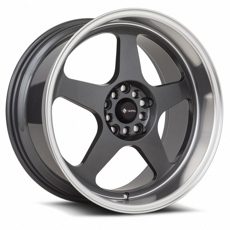 Vors SP1 17x9 5x112 (Custom Drill) Hyper Black Machine Lip