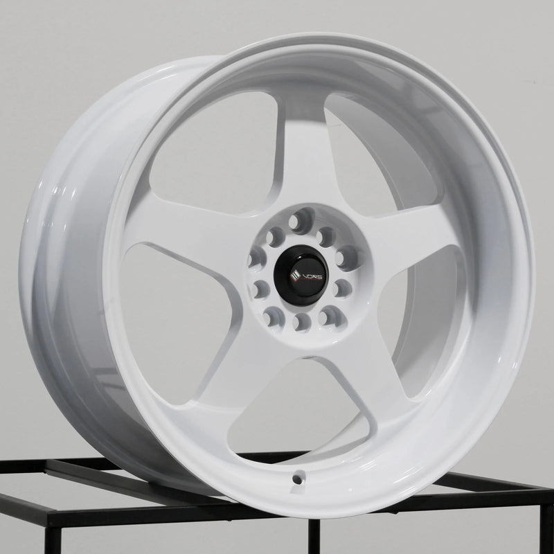 Vors SP1 18x9 5x108 (Custom Drill) All White