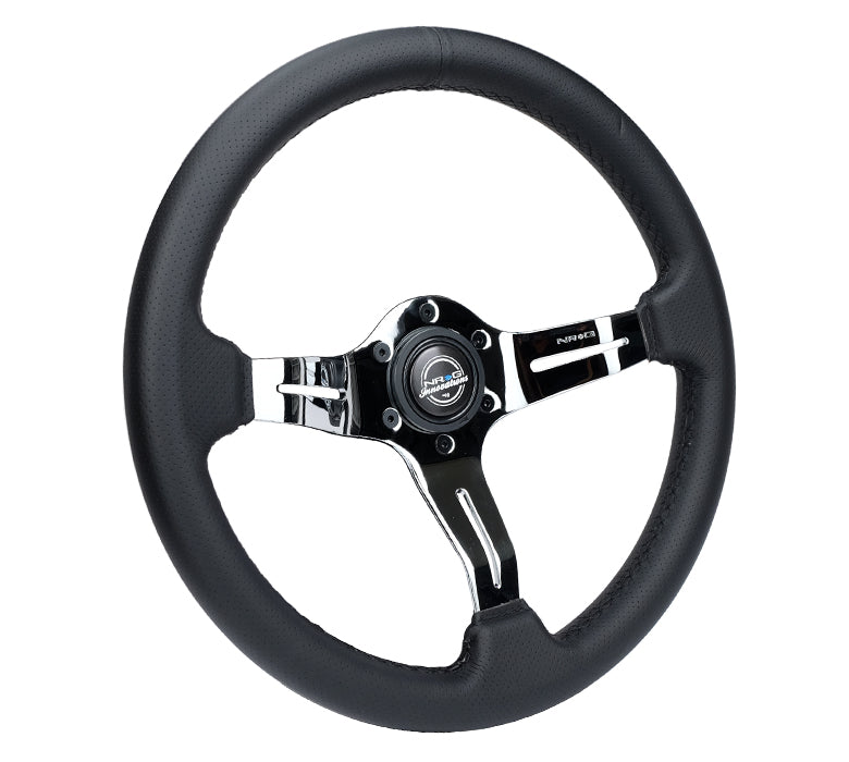 Volant de jeu NRG LIGHT WEIGHT Simulator - SPLITZ, Chrome Center