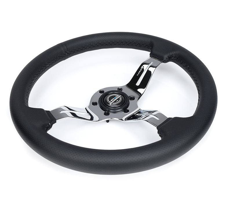 Volant de jeu NRG LIGHT WEIGHT Simulator - SPLITZ, Chrome Center