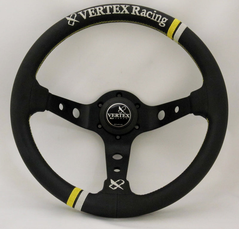 VERTEX STEERING WHEEL  VERTEX RACING 330MM DEEP DISH
