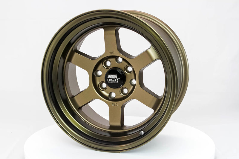 MST Time Attack Matte Bronze w/Bronze Machined Lip