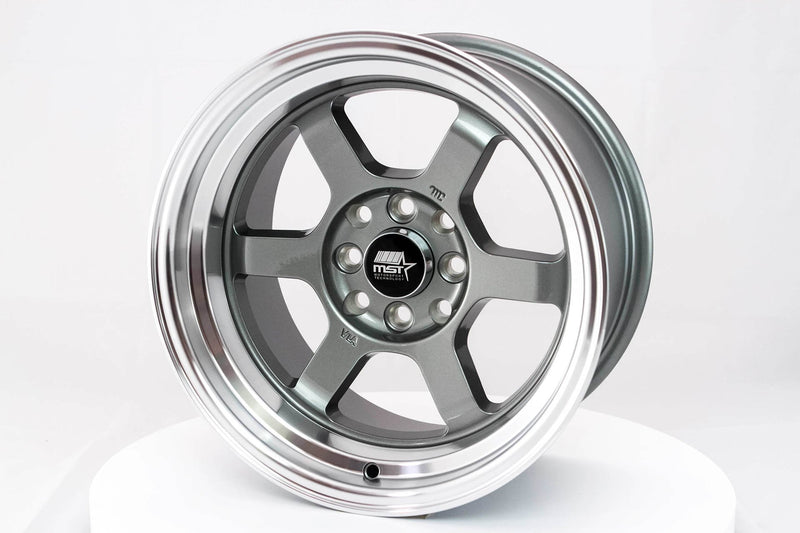 MST Time Attack Gunmetal w/Machined Lip