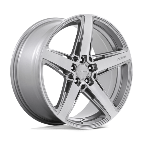 Niche M270 TERAMO 20X9 5X112 ET38 66.56 Anthracite Brushed Face Tint Clear