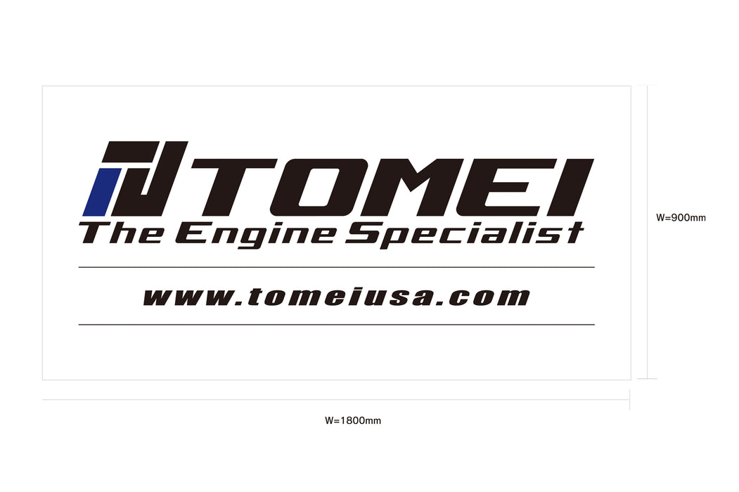 TOMEI BANNER ENGINE SPECIALIST WHITE
