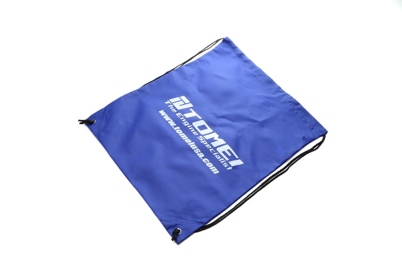 TOMEI DRAWSTRING BAG BLUE