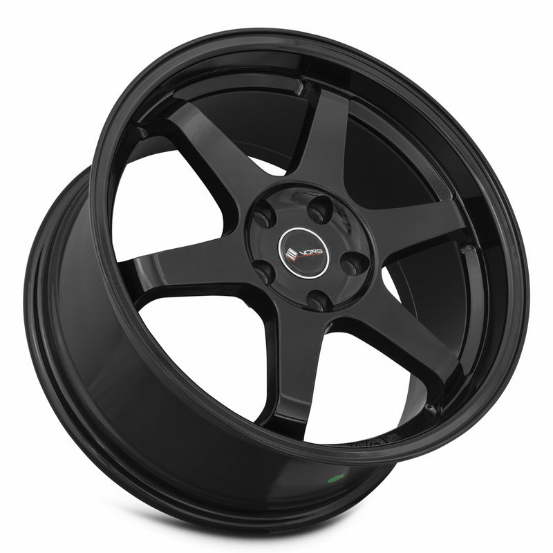 Vors TR37 18x8.5 5x112 (Custom Drill) Gloss Black