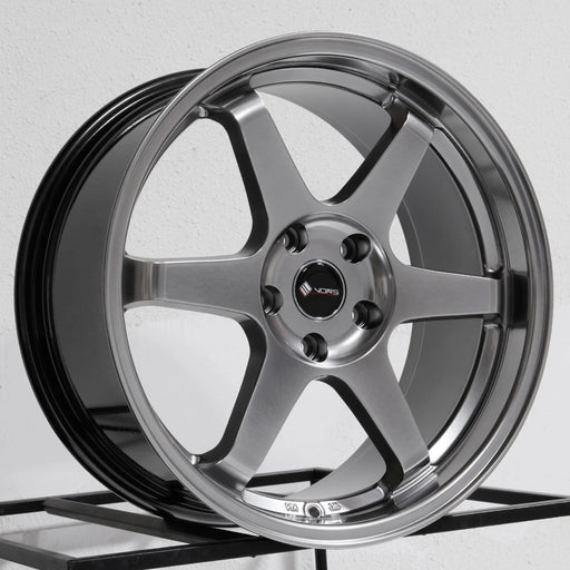 Vors TR37 19x8.5 5x114.3 Hyper Black