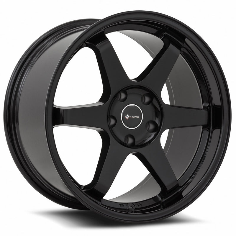 Vors TR37 18x9.5 5x110 (Custom Drill) Gloss Black