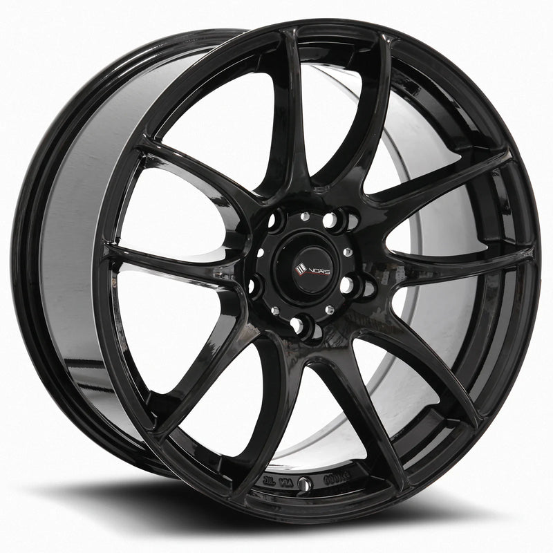 Vors TR4 20x8.5 5x108 (Custom Drill) Gloss Black