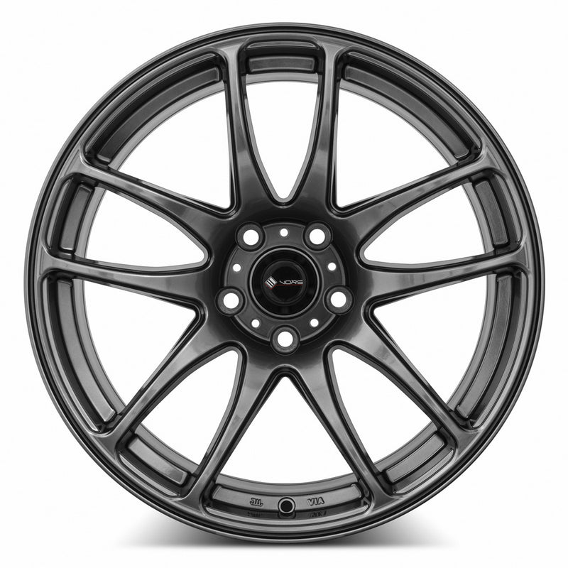 Vors TR4 17x9 5x108 (Custom Drill) Hyper Black