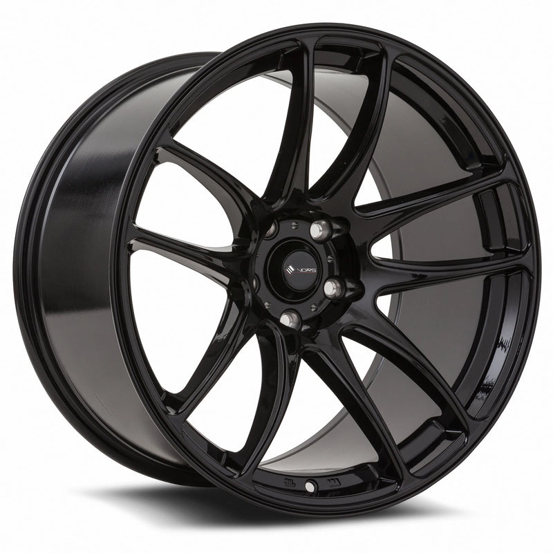Vors TR4 18x10.5 5x110 (Custom Drill) Gloss Black