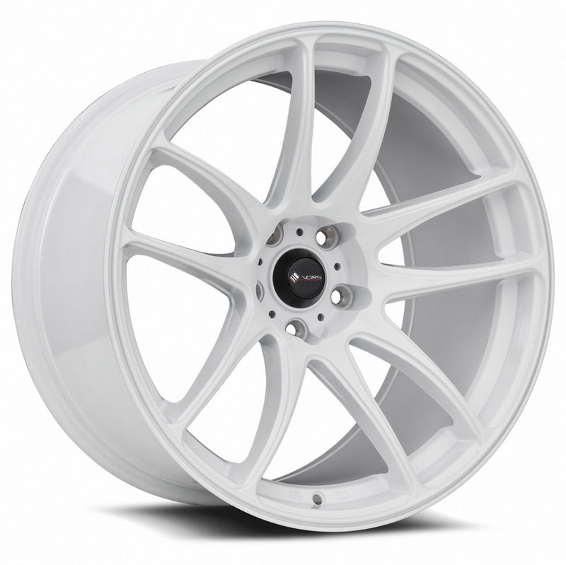 Vors TR4 19x10.5 5x120 (Custom Drill) White