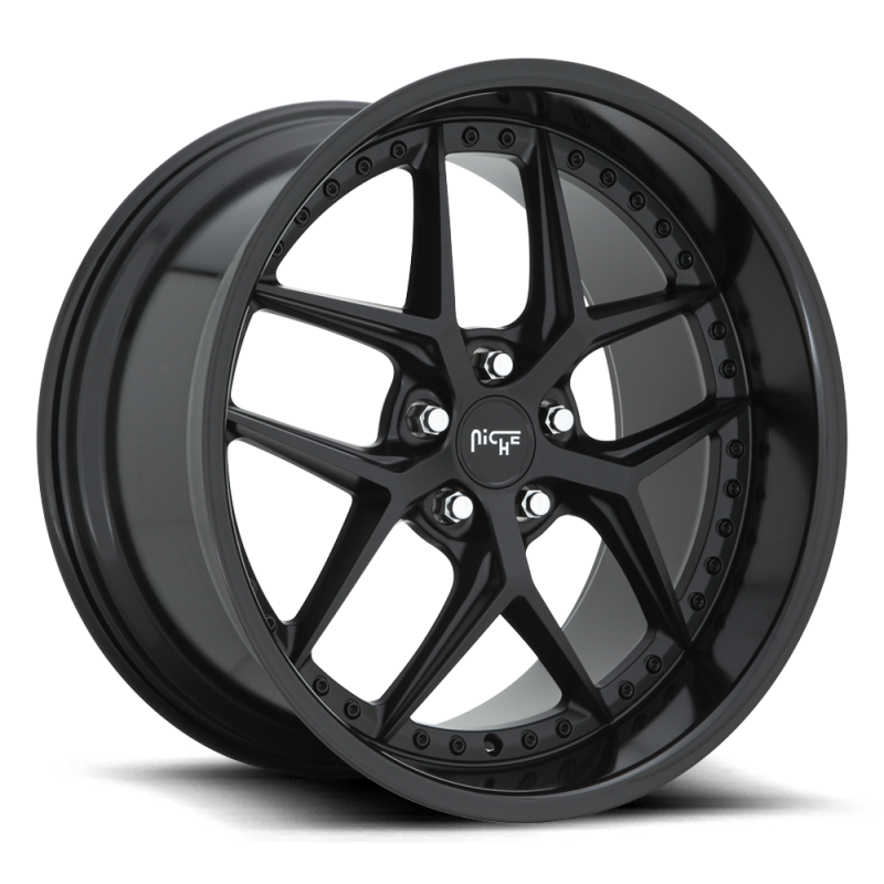 Niche M226 VICE 20X9 5X120 ET35 72.56 Gloss Black Matte Black