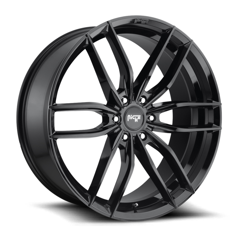NICHE VOSSO M209 22x9.5 6X135 ET30 87.1 Noir brillant