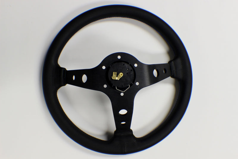 VERTEX STEERING WHEEL 330MM BLUE DEEP DISH *10 STAR EDITION*