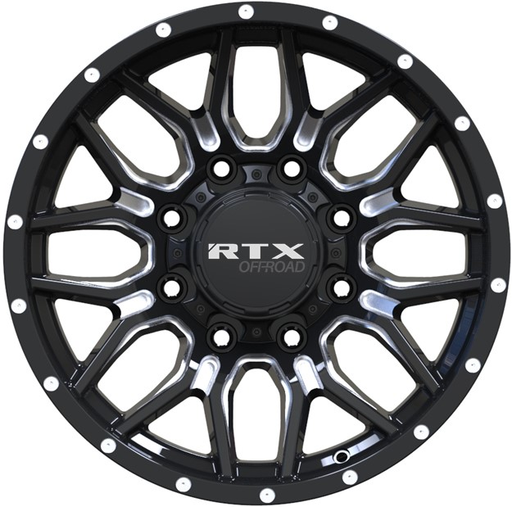 RTX Claw Gloss Black Milled with Rivets
