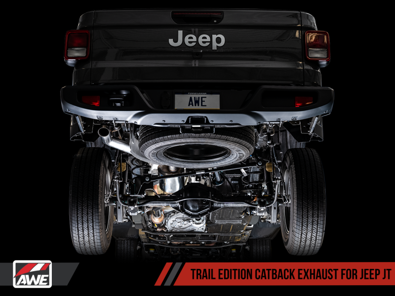 AWE Tuning 20-21 Jeep Gladiator JT 3.6L Trail Edition Cat-Back Échappement