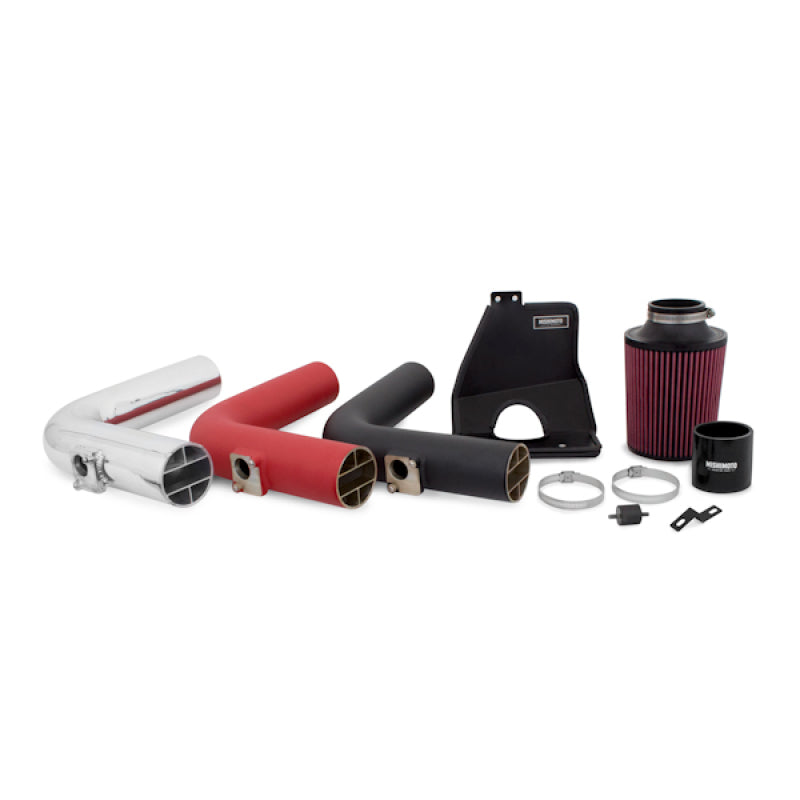 Kit d'admission d'air froid Mishimoto Performance pour Subaru WRX/STi 08+ - Noir froissé