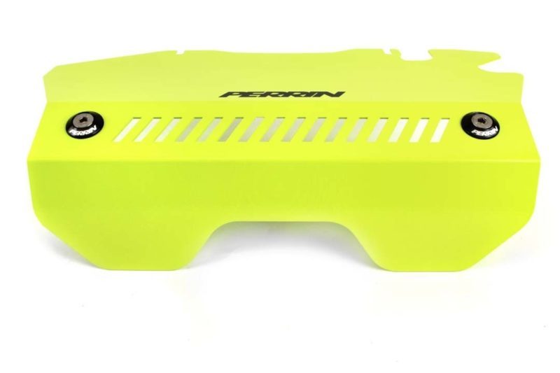 Kit cache-moteur PERRIN 15-21 Subaru WRX (caches intercooler et poulie inclus) - Jaune néon