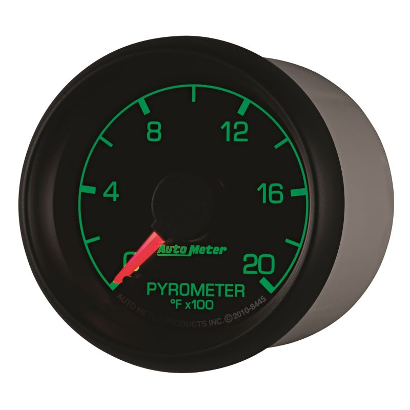 Autometer Factory Match Ford 52,4 mm Balayage complet Électronique 0-2000 Deg F EGT/Pyromètre Jauge