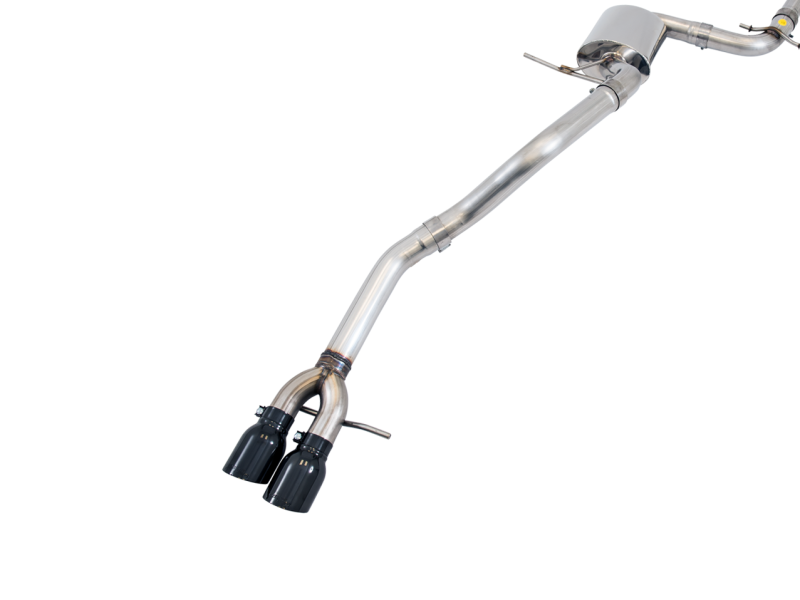 AWE Tuning 09-14 Volkswagen Jetta Mk6 1.4T Track Edition Échappement - Pointes noires diamant