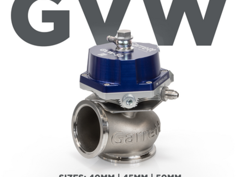 Garrett GVW-45 Kit de soupape de décharge 45 mm - Bleu