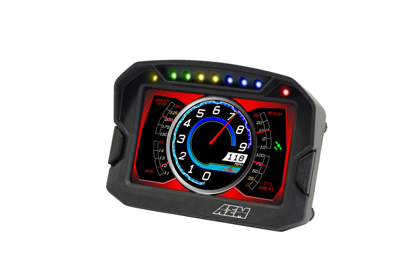 Écran de tableau de bord numérique AEM CD-5G Carbon avec GPS et antenne internes 10 Hz