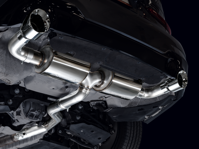 AWE Tuning 19-23 BMW 330i / 21-23 BMW 430i Base G2X Touring Axle-Back Exhaust - Chrome Silver
