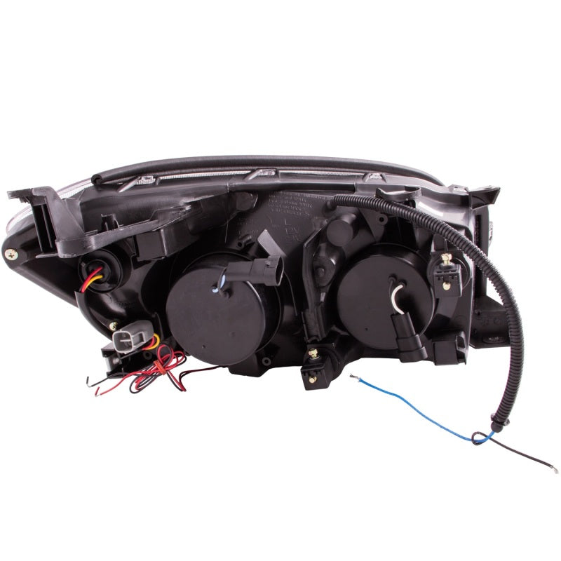 Phares de projecteur ANZO 2006-2008 Toyota Rav4 avec halo noir