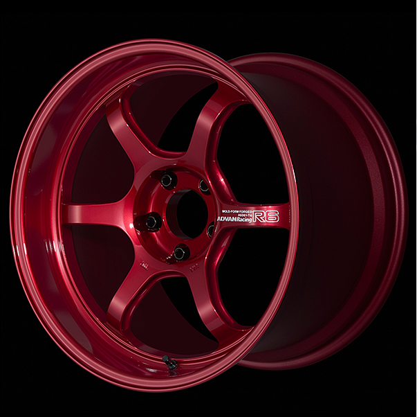 Advan Racing R6 Racing Candy Red   