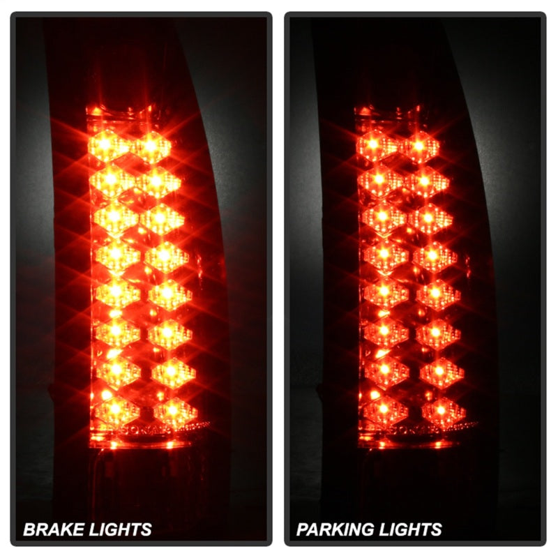 Spyder Chevy C/K Series 1500 88-98/Blazer 92-94 Feux arrière LED Rouge Clair ALT-YD-CCK88-LED-RC
