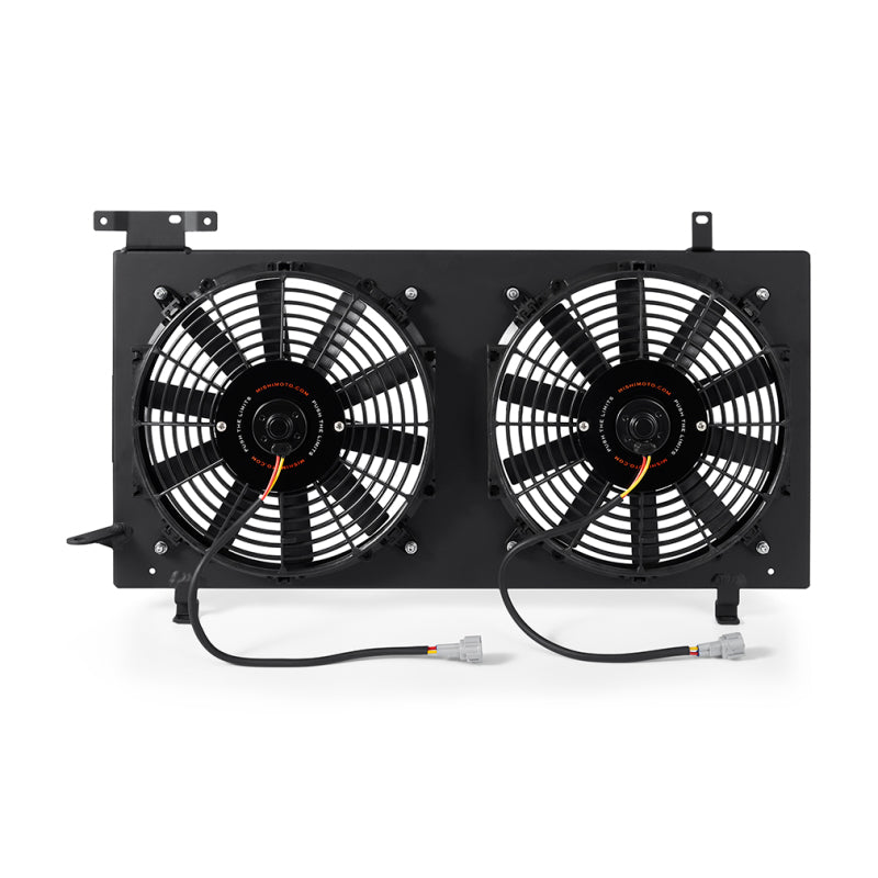 Mishimoto 08+ Subaru WRX/STI Carénage de Ventilateur en Aluminium PNP Noir
