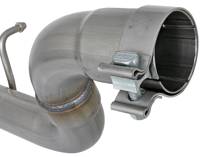 aFe MACH Force-Xp Axle-Back Exhaust System w/No Tip 18-20 Jeep Wrangler L4-2.0T / V6-3.6L