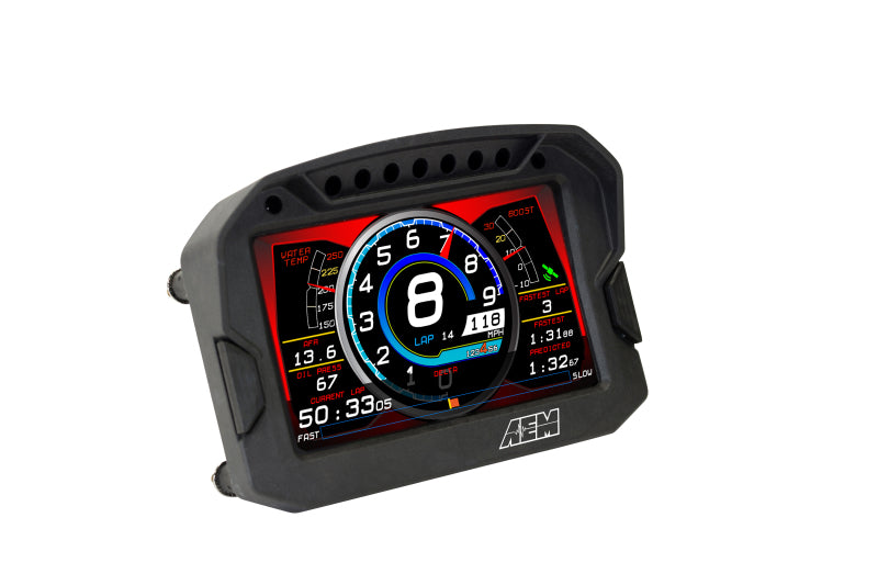Écran de tableau de bord numérique AEM CD-5G Carbon avec GPS et antenne internes 10 Hz